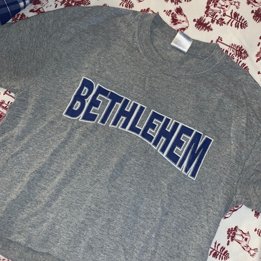 Bethlehem size small crop top t-shirt